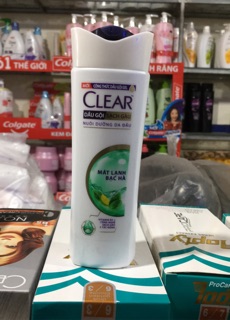 Dầu gội Clear Sạch Gàu Mát Lạnh Bạc Hà 180G