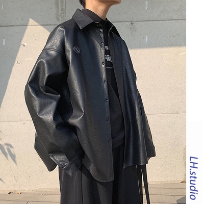 |M4| Áo khoác da nam unisex cá tính