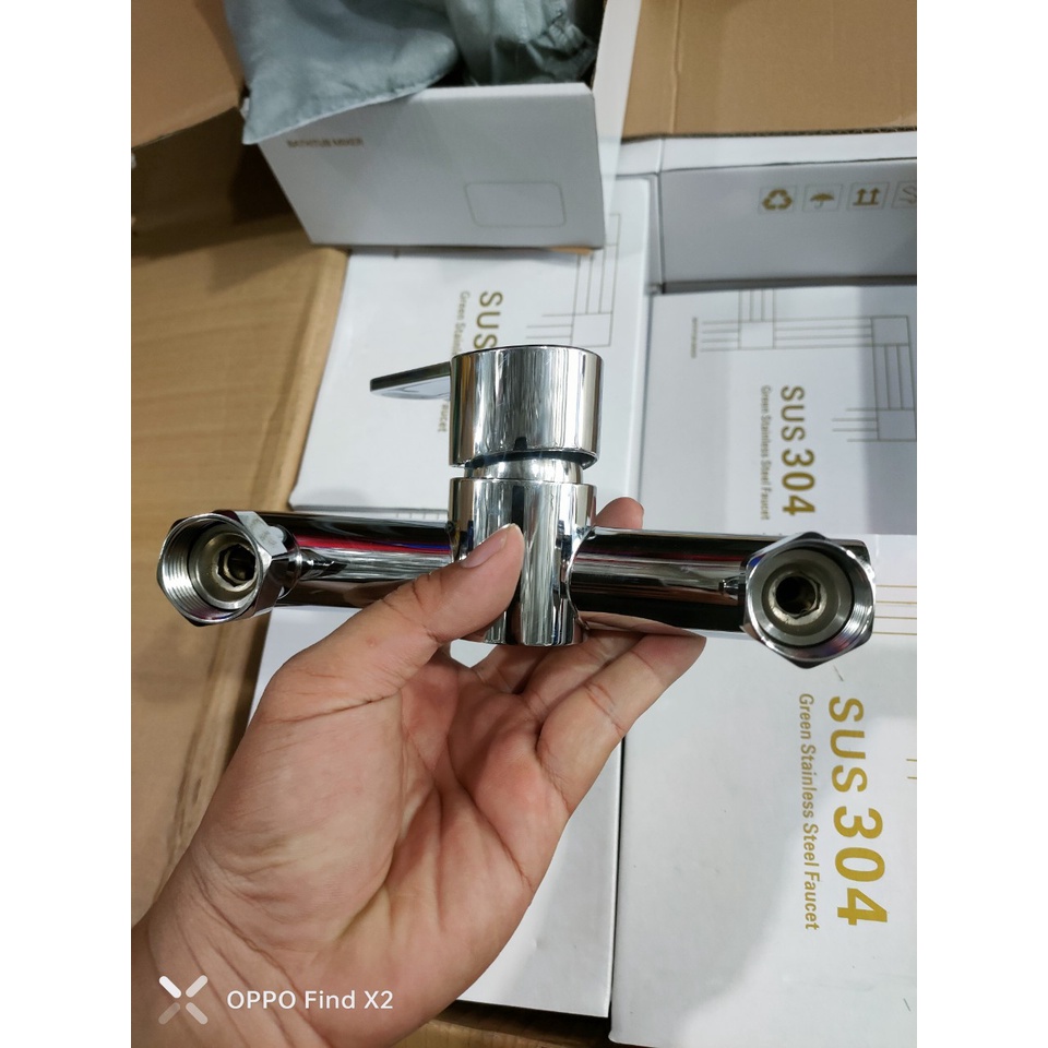 Củ sen tắm Nóng Lạnh thân Trúc tròn Bóng - Lõi lớn nước mạnh