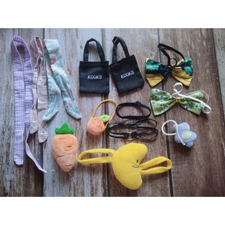[Outfit doll 20cm] Quần, yếm, phụ kiện cho doll