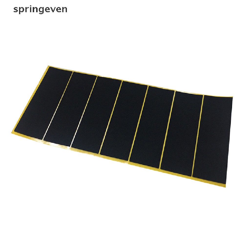 Set 10 miếng dán ván trượt ngón tay xốp màu đen chưa cắt sẵn tiện lợi