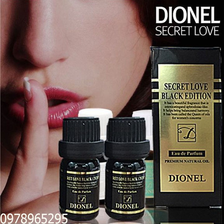 Nước hoa vùng kín DIONEL SECRET LOVE tinh dầu siêu quyến rũ-vũ khí không thể cưỡng lại của các chị em