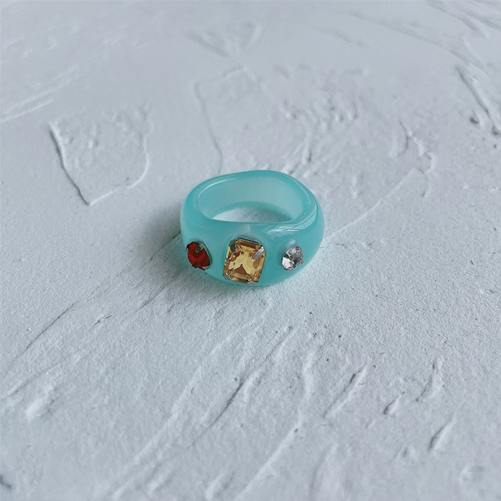 Nhẫn Đeo Tay Nhựa Trong Suốt Độc Đáo Thời Trang Cho Nữ