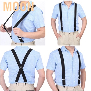 [Ready Stock]Dây đai có kẹp giữ quần hình chữ X lịch lãm cho nam