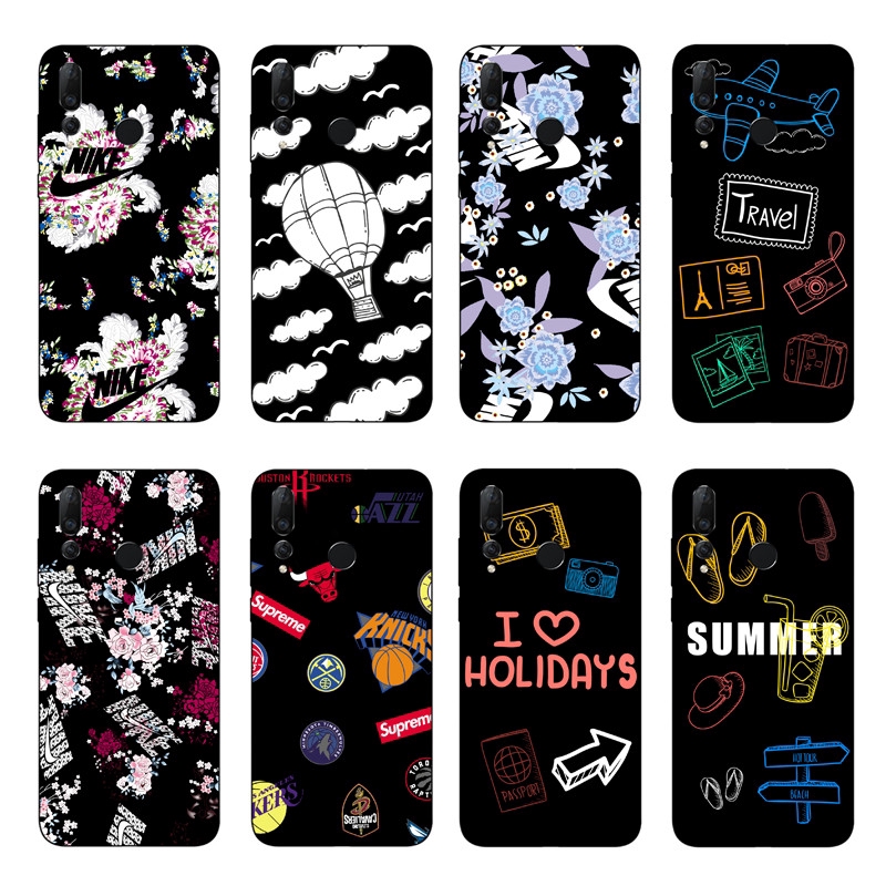 【Ready Stock】Xiaomi Mi 8 Lite/8SE/Mi 8 Pro/ Pocophone F1/Mi Play Silicone Soft TPU Case Art Line Flower Back Cover Shockproof Casing