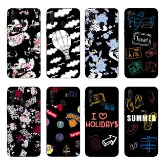 【Ready Stock】Xiaomi Mi 8 Lite/8SE/Mi 8 Pro/ Pocophone F1/Mi Play Silicone Soft TPU Case Art Line Flower Back Cover Shockproof Casing