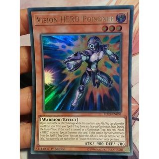 Thẻ bài yugioh: vision hero poisoner blhr-en008