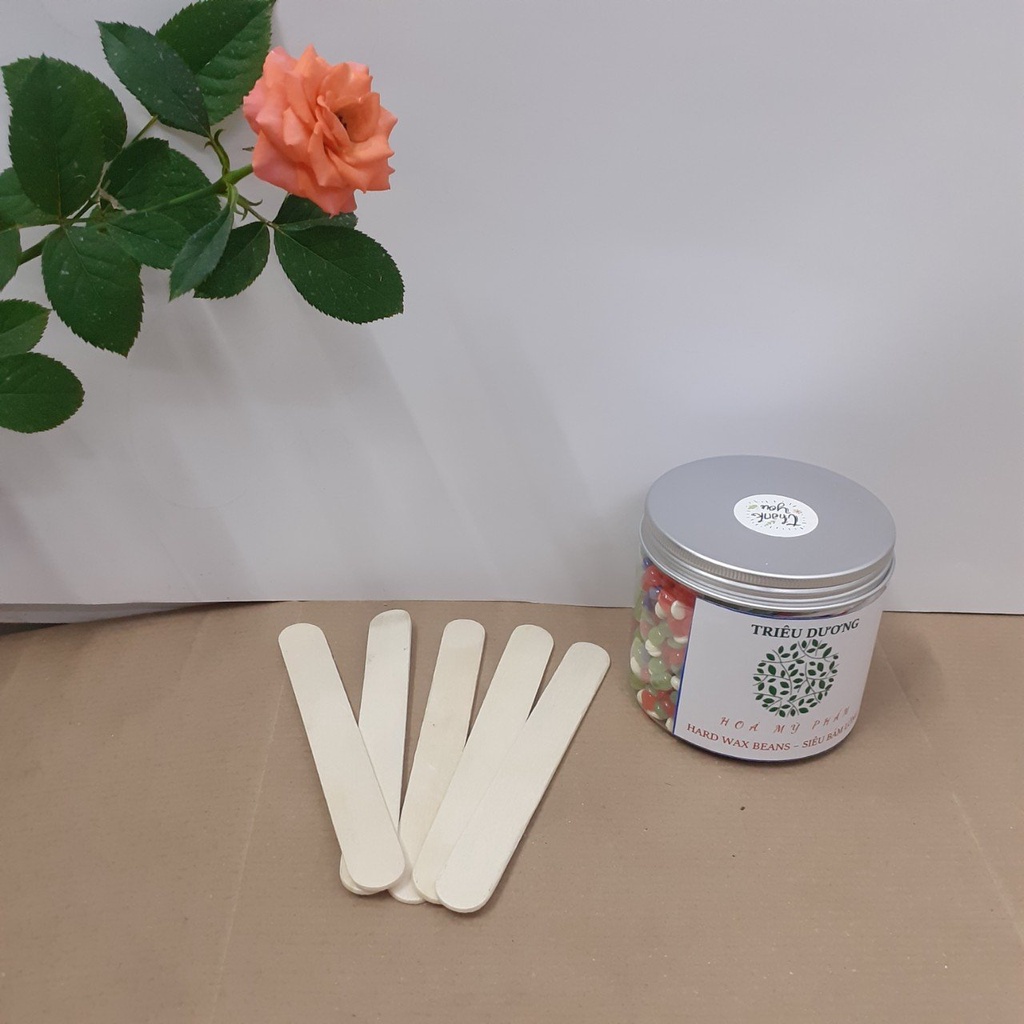 300g sáp wax lông TD hàng siêu bám - đóng hộp xịn xò, tặng kèm que lấy sáp