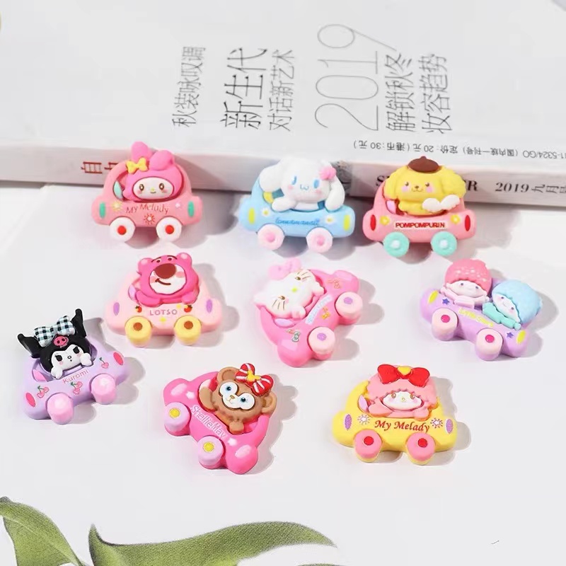 1 Vật Liệu Resin Tự Làm Trang Sức Thủ Công Hình Sanrio Hoạt Hình DIY