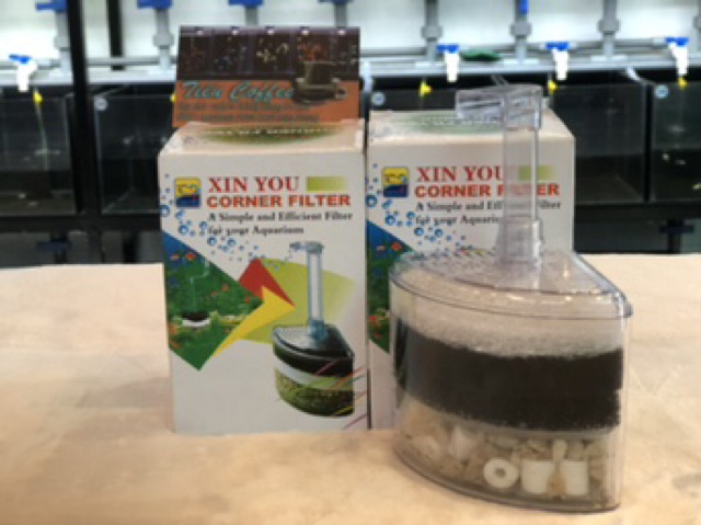 Lọc góc kiểu dáng đẹp Xy-2008 và Xy-2010, sử dụng tốt nhất cho hồ cá