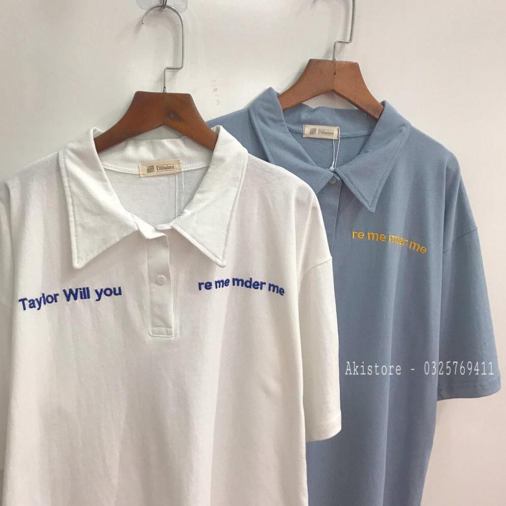 Áo Polo Tay Lỡ Taylor Unisex Cho Cả Nam Và Nữ Vải Cotton Đẹp Và Thoáng Mát