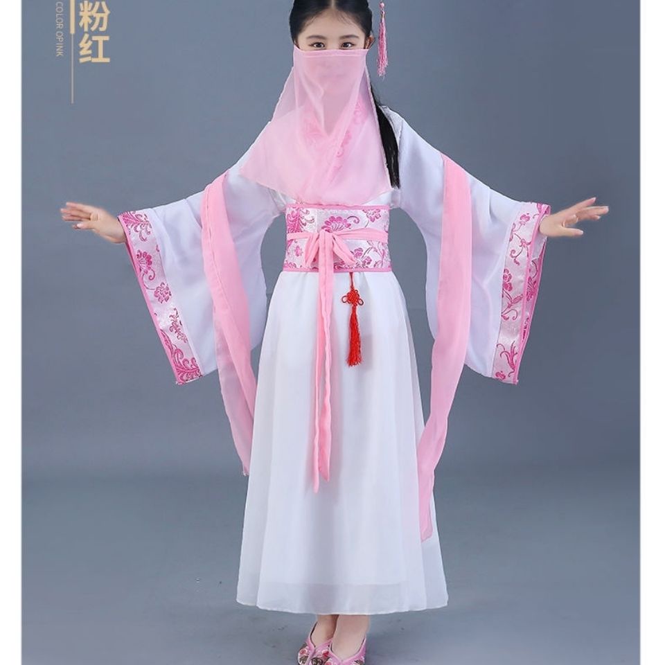 Bộ đồ hóa trang phong cách trung hoa xinh xắn cho bé gái