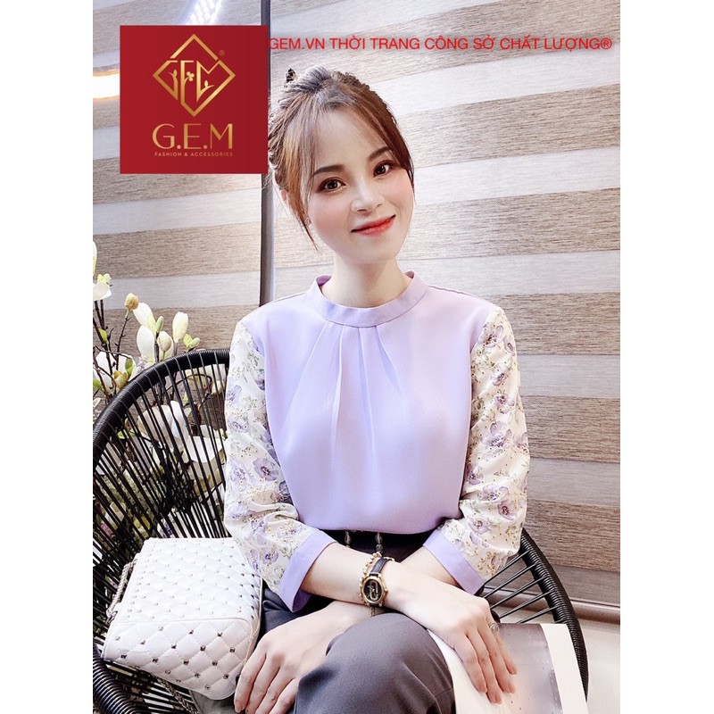 [BÁN BUÔN&amp;LẺ] Áo kiểu đẹp G200 đi học hay công sở đều hợp thời trang - dễ phối chân váy hay các loại quần khác - GEM.VN