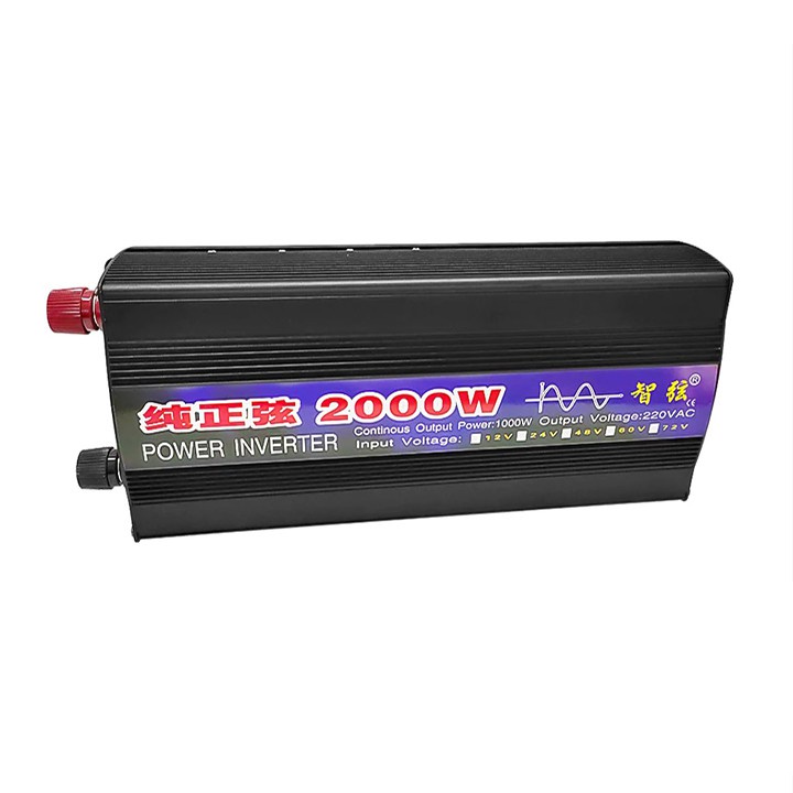 Bộ Kích Điện 24V Lên 220V 2000W Sin Chuẩn Chạy Thiết Bị Như Điện Lưới