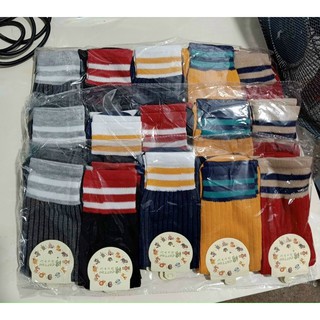 Combo 5 Đôi Tất Cao Đùi Cho Bé (5 đôi 5 màu )