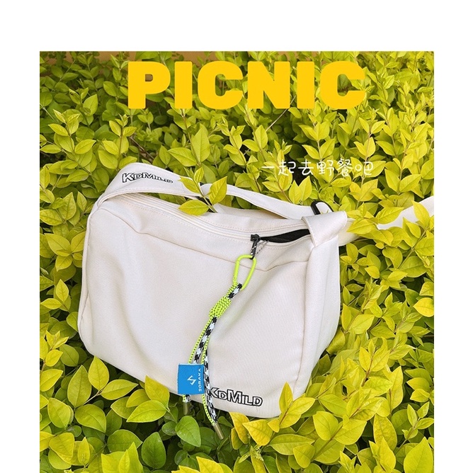 Túi Đeo Chéo Canvas Nam Nữ Phong Cách Hàn Quốc