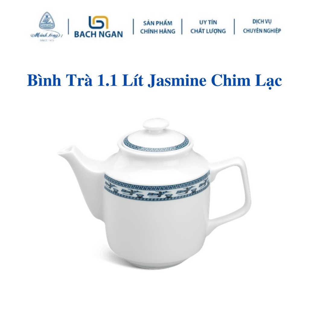 Bình trà 1.1 L - Jasmine - Chim Lạc