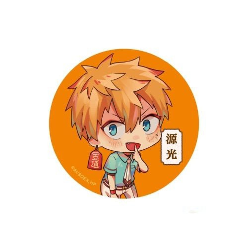 ( 1 chiếc ) Huy hiệu cài áo in hình Jibaku Shounen Hanako-kun ver CHỈ TAY game chibi dễ thương tiện lợi
