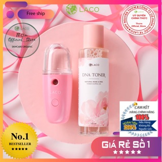 [HÀNG CHÍNH HÃNG] TONER DNA CÁ HỒI LACO -TẶNG MÁY PHUN SƯƠNG NANO