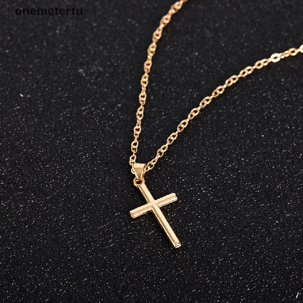 Dây Chuyền Mặt Hình Thánh Giá Thời Trang Màu Vàng / Bạc