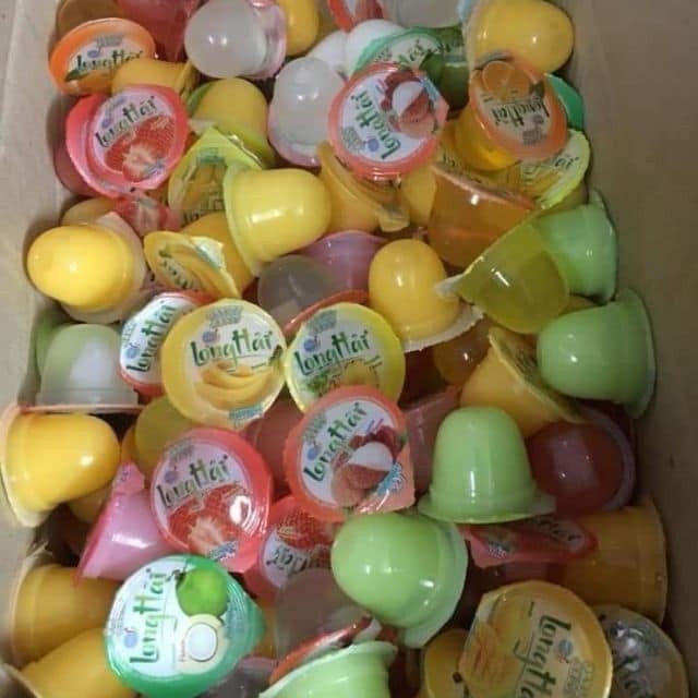 Thùng 5kg thạch rau câu Long hải hạn đến 12 tháng.