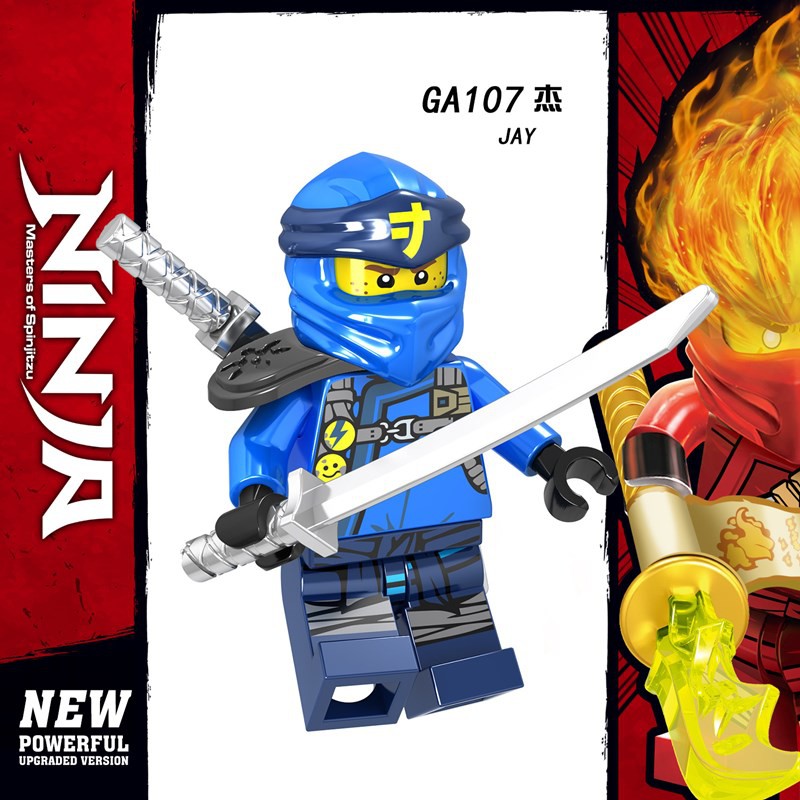 Bộ Đồ Chơi Lego Xếp Hình Nhân Vật Ninja Jay Zame