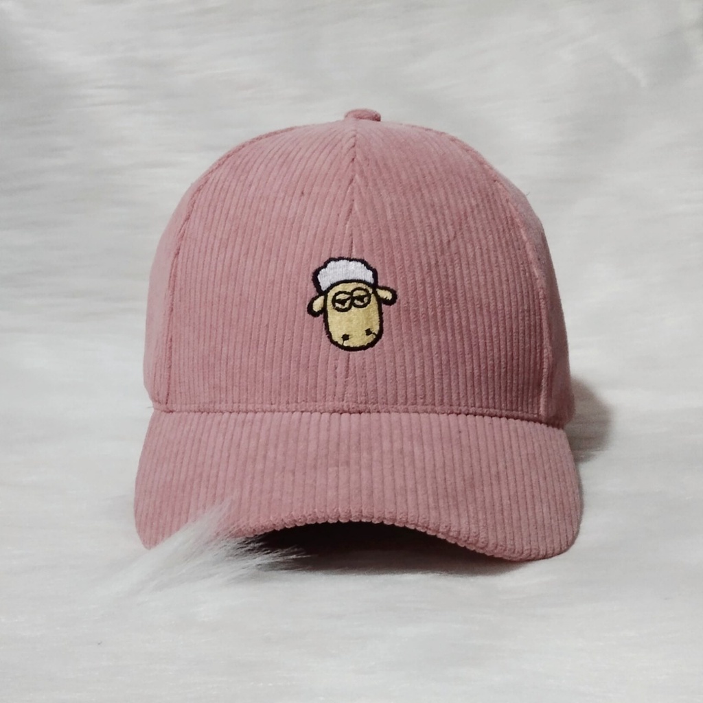 Mũ lưỡi trai, nón kết cao cấp nam nữ đẹp thêu CON CỪU CUTE phong cách Ulzzang unisex mã số K47