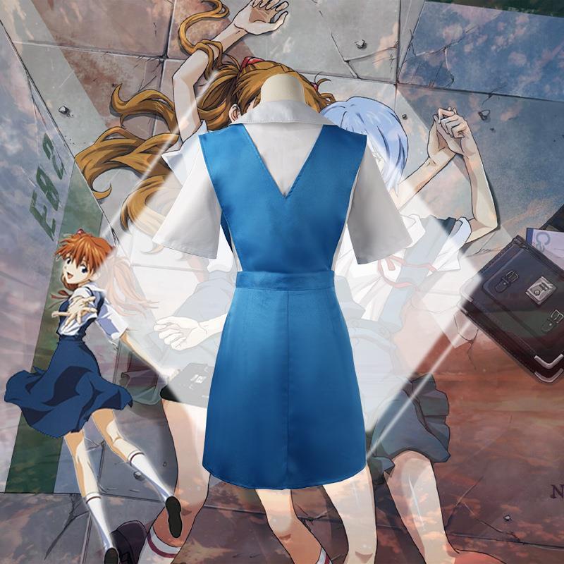 Bộ đồng phục hóa trang nhân vật hoạt hình Evangelion Neon Genesis Evangelion