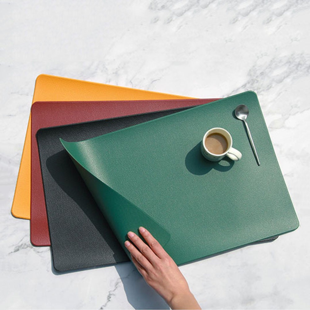 Epoch Tấm Lót Bàn Ăn Hình Chữ Nhật Chống Trượt Chống Thấm Nước / Dầu / Nhiệt Dễ Lau Chùi Nhiều Màu Sắc Phong Cách Bắc Âu