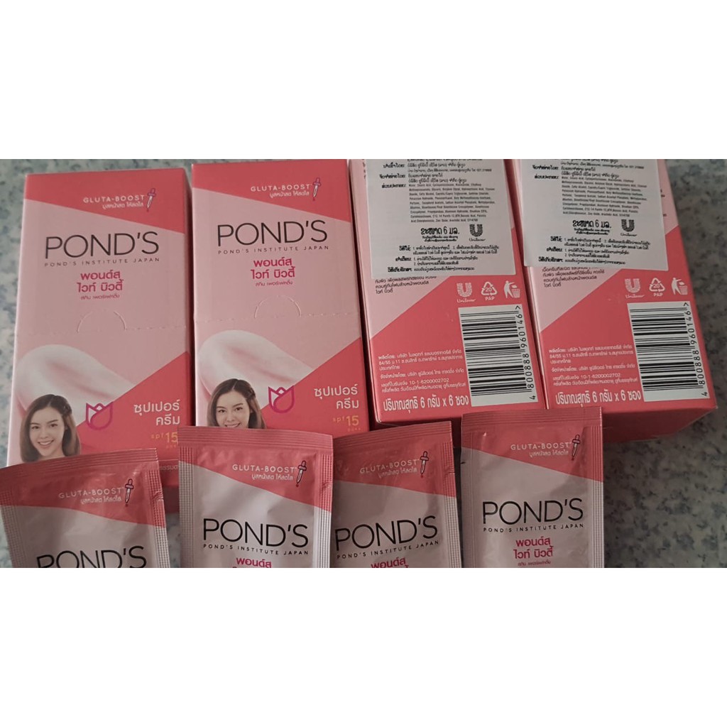  Kem pond’s gói thái lan hộp 6 gói | BigBuy360 - bigbuy360.vn