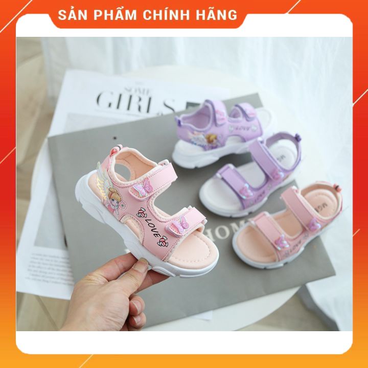 Sandal đi học cho bé gái.giày sandal  dép quai hậu cho trẻ em  đẹp mềm nhẹ thời trang hàng Quảng Châu V581