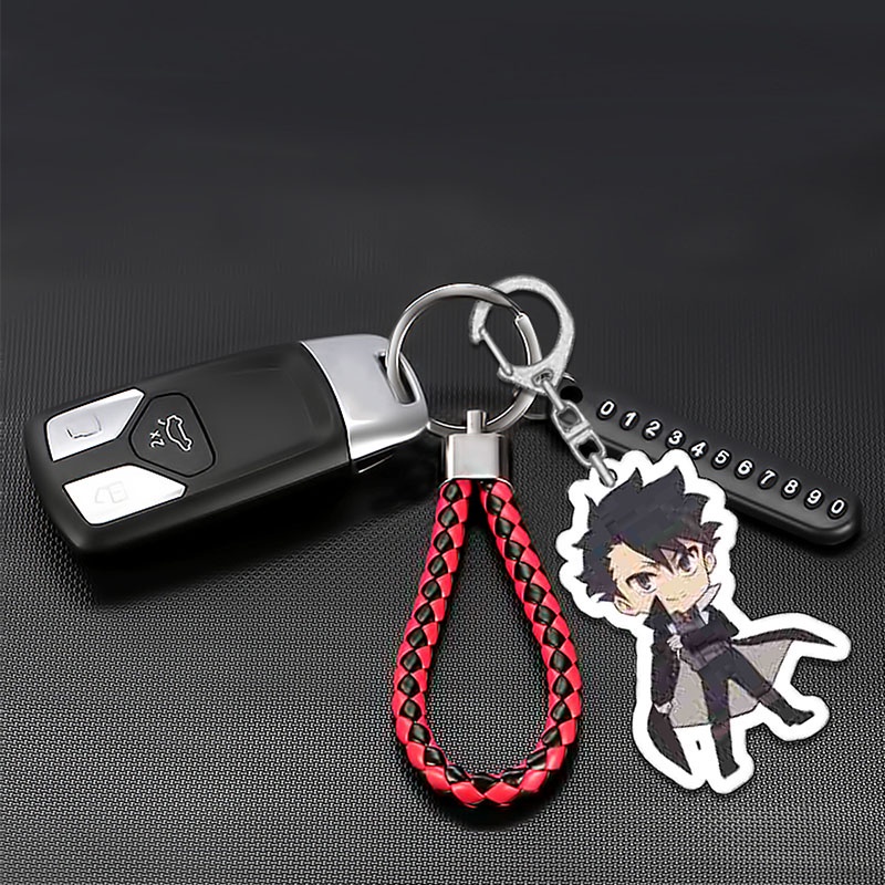 Móc khóa nhựa acrylic hình nhân vật phim Anime Moriarty The Patriot