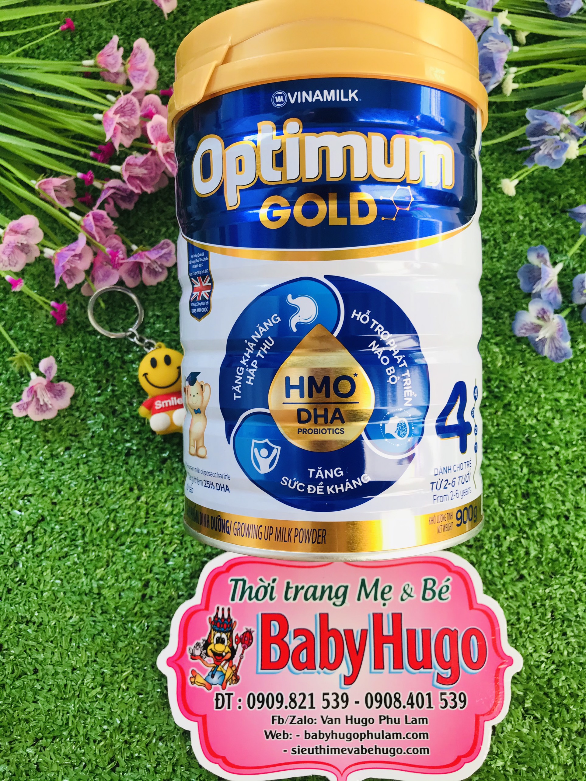 [DATE MỚI] Sữa Optimum Gold 4 HMO 900g (trẻ từ 2 – 6 tuổi)