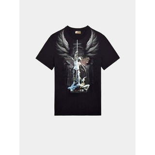 B4py /áo thun cổ tròn unisex kleino saint michael!