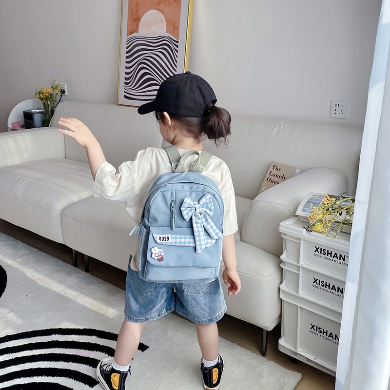Balo Cho Bé Mẫu Giáo Mầm Non Ba Lô Thắt Nơ Đáng Yêu Giá Rẻ Cho Bé Trai Và Gái 11239