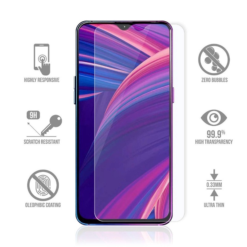 Kính cường lực 9h bảo vệ màn hình thích hợp cho Samsung A50 A51 A71 A21S A31 A01 A10S A10