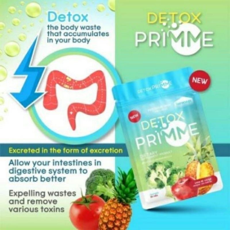 [CAM KẾT CHÍNH HÃNG] Viên uống khử mỡ Thái Lan Primme Detox