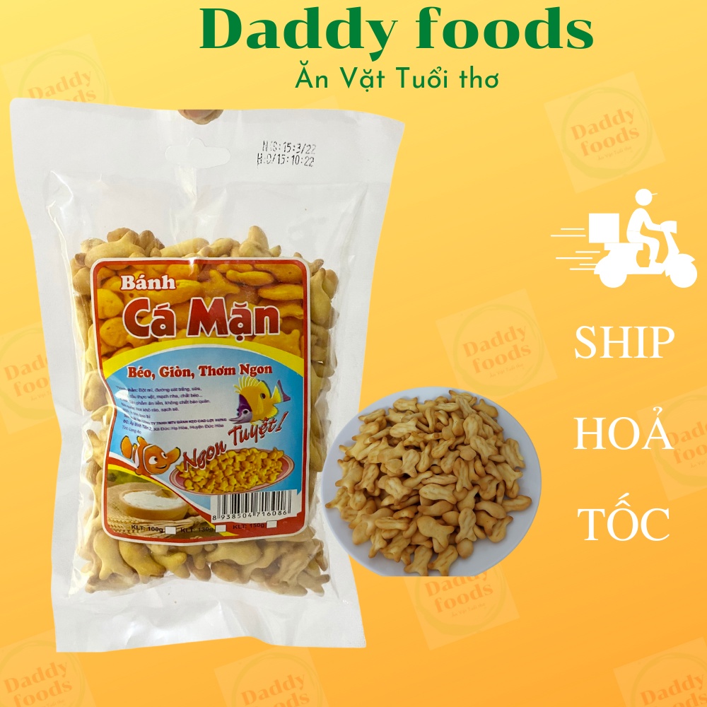 150 gram bánh cá mặn miền nam béo giòn thơm ngon