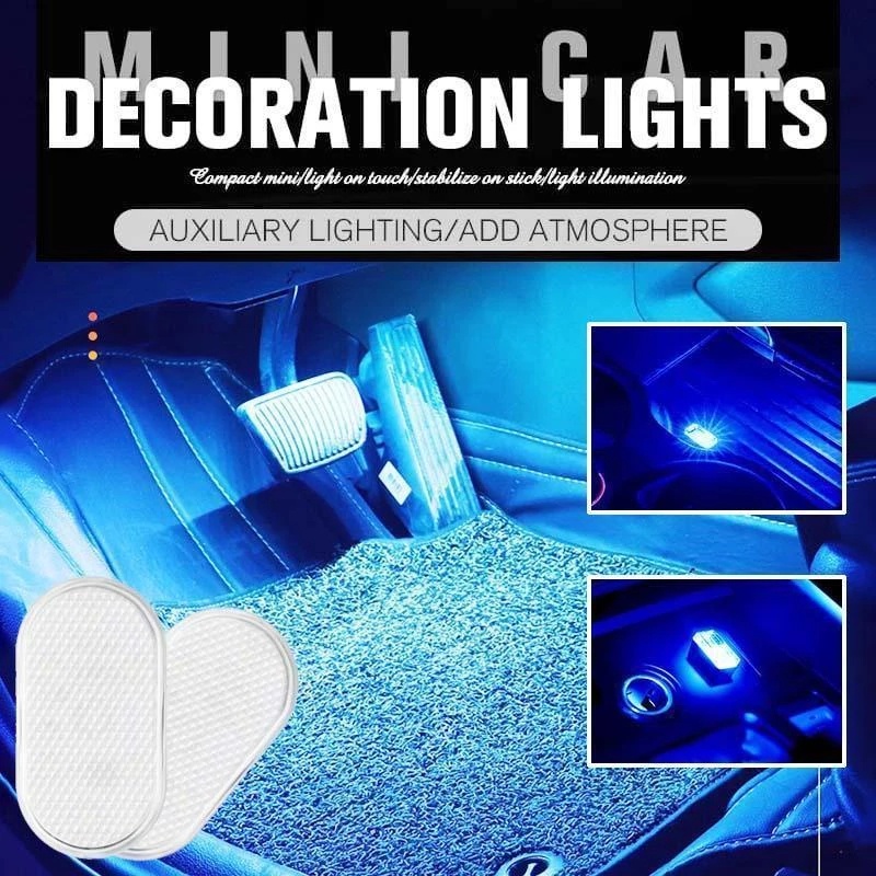 Đèn LED Gắn Trần Xe Hơi Không Dây Sạc USB Tiện Dụng