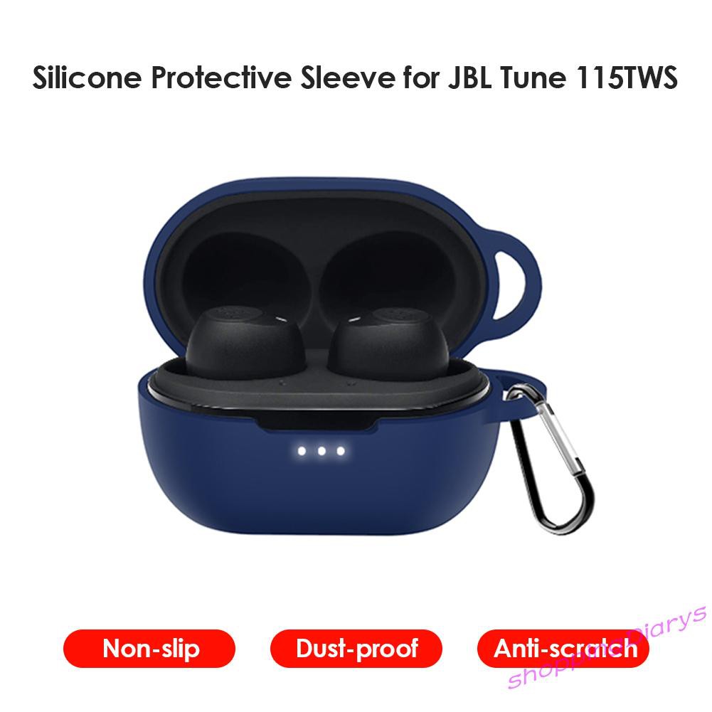 Ốp silicone đựng tai nghe Bluetooth Jbl Tune 115tws tiện dụng