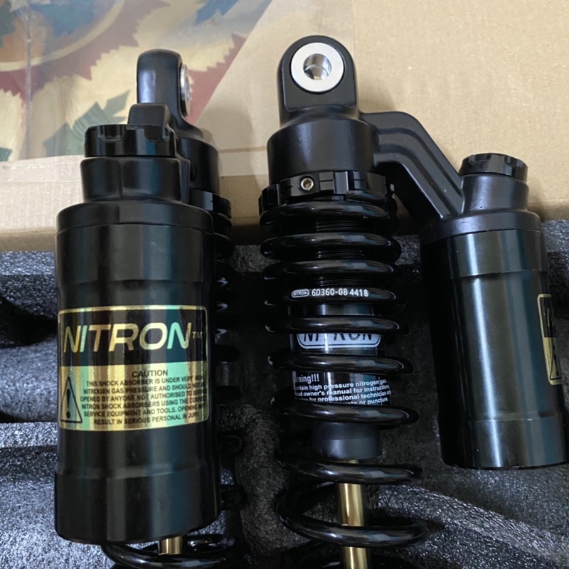 Phuộc nhún sau Nitron bình dầu cho các xe Dream Wave Axelo Ellegant cub 280mm Cub 330mm Sirius Jupiter Taurus ...