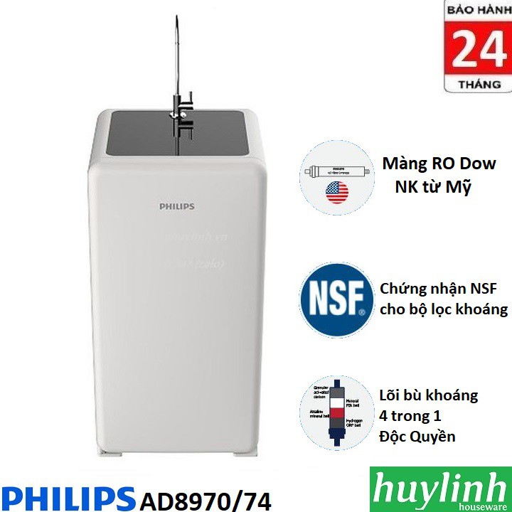 Máy lọc nước RO Philips ADD8970 - Chính hãng - BH 2 năm