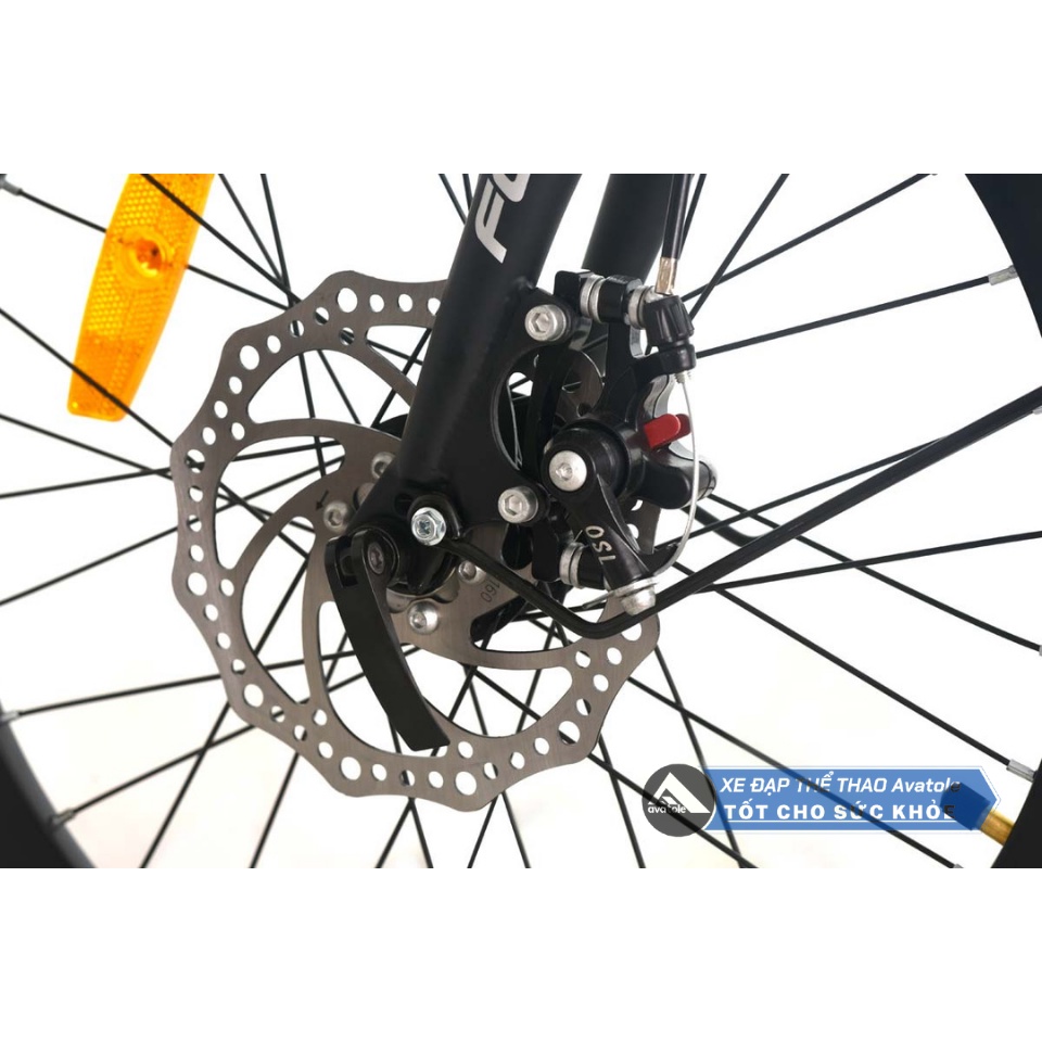 Xe đạp gấp FORNIX PRAVA NEW 2022, Khung sườn HỢP KIM THÉP cao cấp, Trọng lượng 12.5kg, Vòng bánh 20inches, Màu NÂU