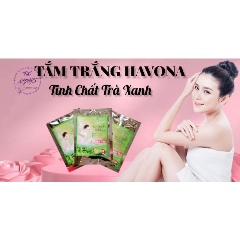 TẮM TRẮNG HAVONA TINH CHẤT TRÀ XANH