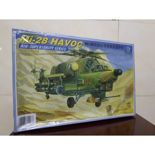 Mô hình trực thăng tỷ lệ 1/72 Mi-28 HAVOC Anti Tank Helicopter (XF)