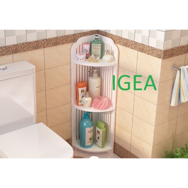 Kệ góc 3 tầng kẻ sọc - IG121 | BigBuy360 - bigbuy360.vn