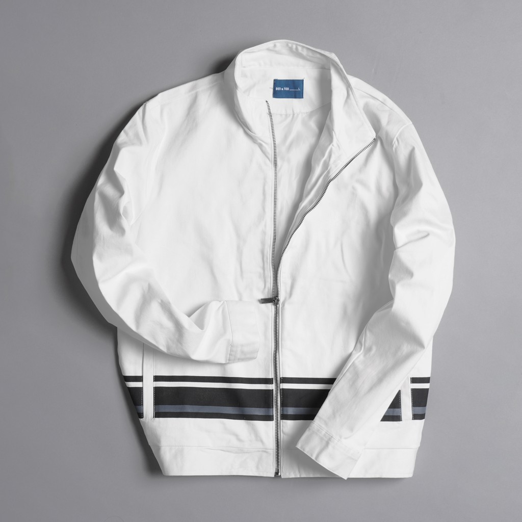 Ben & Tod - Áo khoác Stripes Printed Jackets 09128