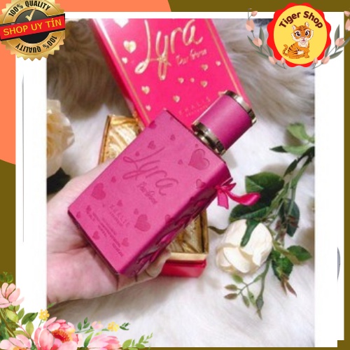 < GIÁ SIÊU RẺ> Nước hoa Dubai Cho Nữ Thanh Ngọt Tươi Mát LYRA ( Nhung hồng) 100ml