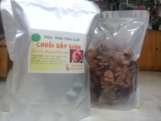 Combo chuối sấy giòn Gia Lai Cho Đậu Đậu