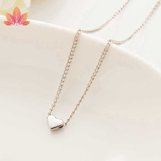 Set Dây Chuyền + Bông Tai Jp5 Mạ Vàng Hình Trái Tim Thanh Lịch